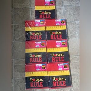 “Teachers Rule” Storage Bins- NWT